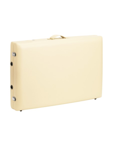 Balance Lettino da massaggio pieghevole in alluminio 2 segmenti crema 