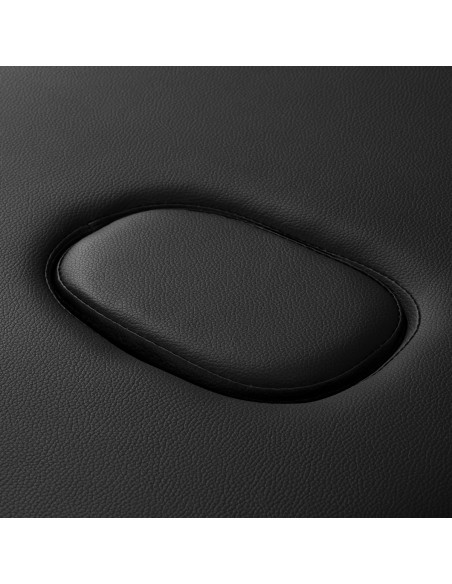 Balance Lettino da massaggio pieghevole in alluminio 2 segmenti nero