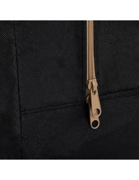 Balance Lettino da massaggio pieghevole in legno 2 segmenti nero