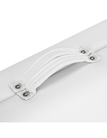 Balance Lettino da massaggio pieghevole in alluminio 3 segmenti bianco