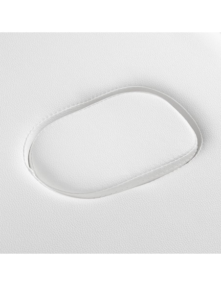 Balance Lettino da massaggio pieghevole in legno 2 segmenti 190x70 bianco