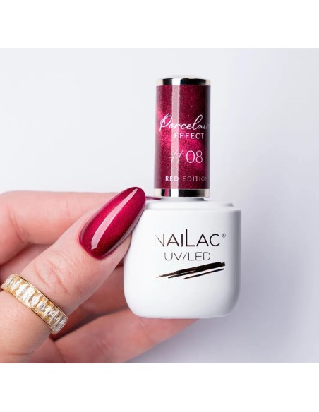 Smalto semipermanente Porcelain Effect #08 NaiLac 7ml