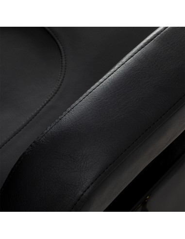 Hair System New York poltrona da barbiere nero oro