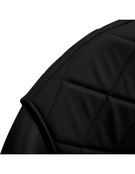 Poltrona da parrucchiere Hair System Halo noir nera