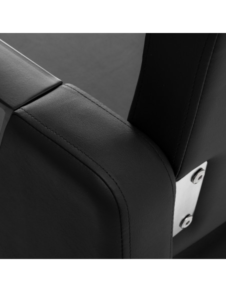 Hair System Poltrona da parrucchiere Duplex noir Nero