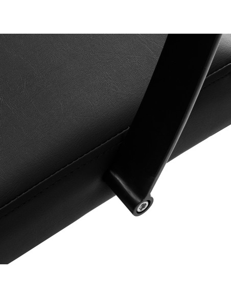 Hair System Poltrona da parrucchiere Edge noir Nero