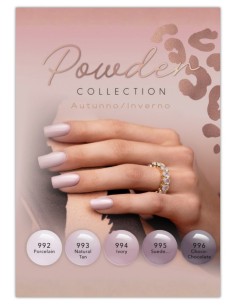 Poster collezione UV LaQ POWDER  SPN NAILS