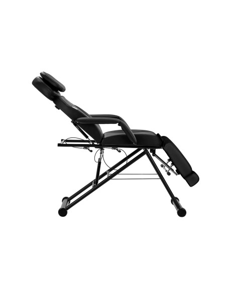 Azzurro 563S poltrona cosmetica pedi nera