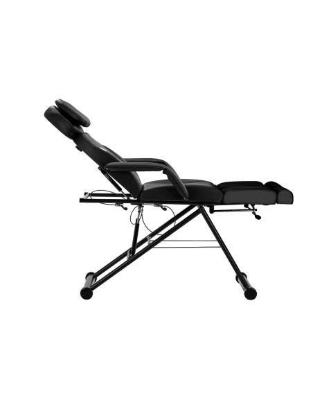 Azzurro 563S poltrona cosmetica pedi nera