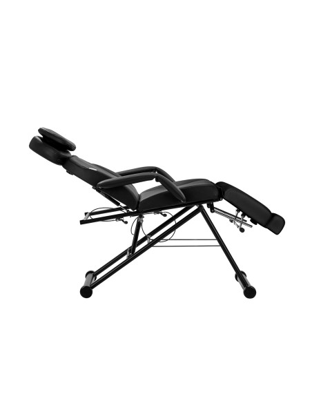 Azzurro 563S poltrona cosmetica pedi nera