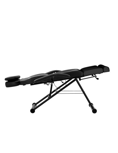 Azzurro 563S poltrona cosmetica pedi nera