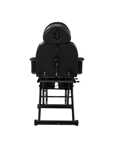 Azzurro 563S poltrona cosmetica pedi nera