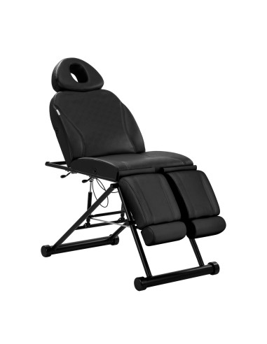 Azzurro 563S poltrona cosmetica pedi nera