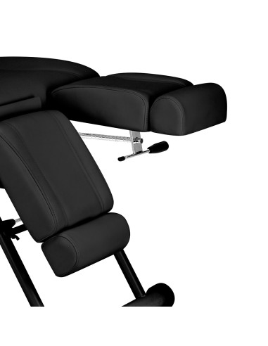 Azzurro 563S poltrona cosmetica pedi nera