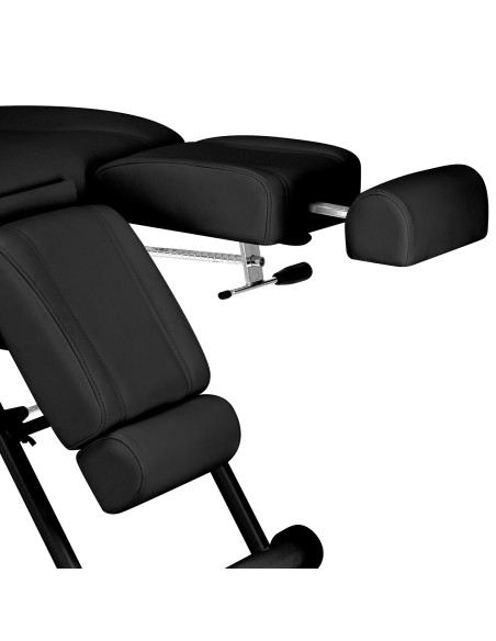 Azzurro 563S poltrona cosmetica pedi nera