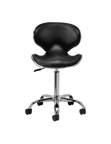 Sgabello cosmetico Gabbiano Q-4599 nero V2