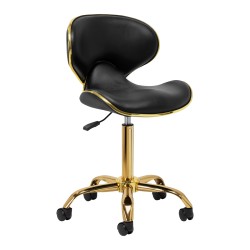 Sgabello cosmetico Gabbiano Q-4599G nero V2