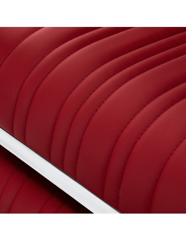 Gabbiano Poltrona da barbiere Elias Rossa