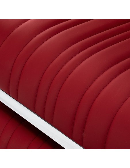 Gabbiano Poltrona da barbiere Elias Rossa