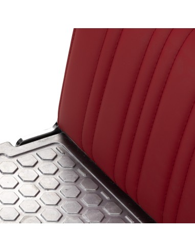 Gabbiano Poltrona da barbiere Elias Rossa