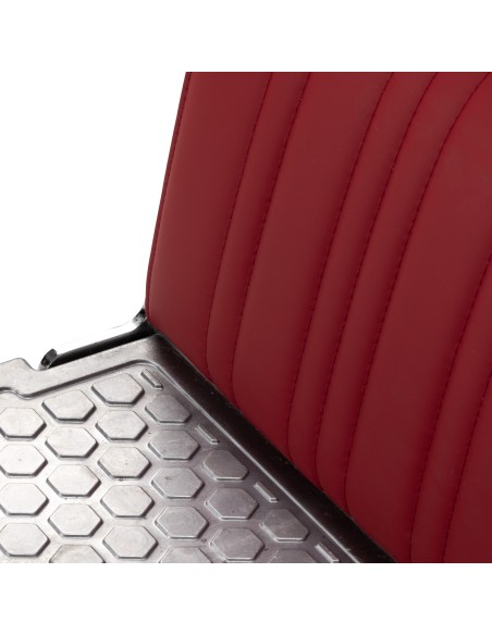 Gabbiano Poltrona da barbiere Elias Rossa