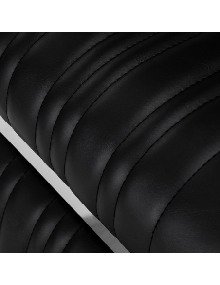 Gabbiano Poltrona da barbiere Elias Nera