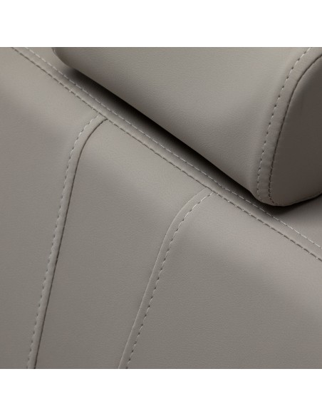 Gabbiano Poltrona da barbiere Athena Grigio