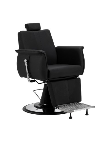 Gabbiano Poltrona da barbiere Athena Nera
