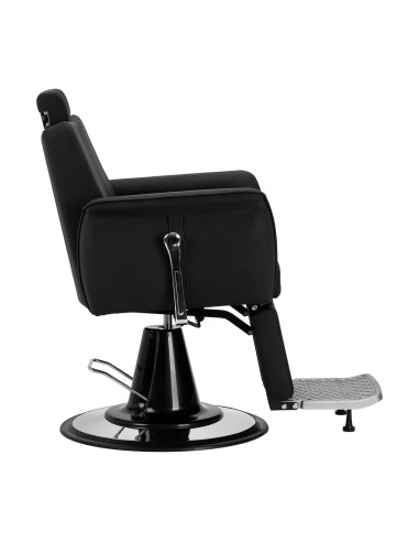 Gabbiano Poltrona da barbiere Athena Nera