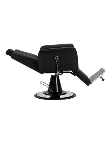 Gabbiano Poltrona da barbiere Athena Nera
