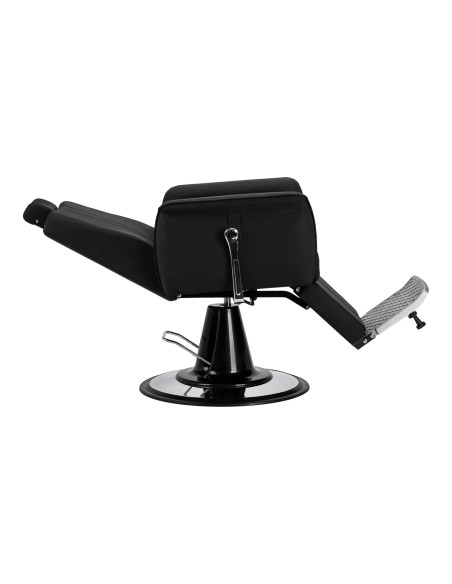 Gabbiano Poltrona da barbiere Athena Nera