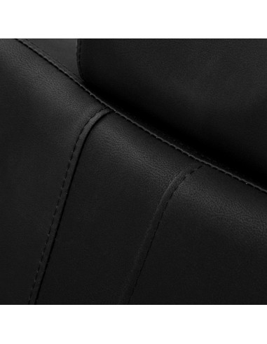 Gabbiano Poltrona da barbiere Athena Nera