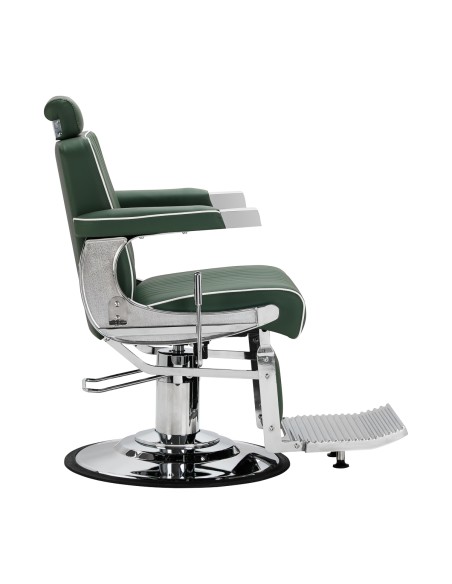 Gabbiano sedia da barbiere Visionerio verde struttura cromate