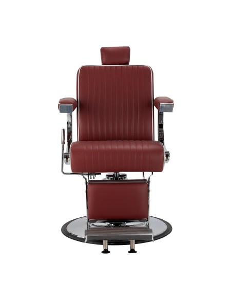 Gabbiano sedia da barbiere Visionerio rosso struttura cromate