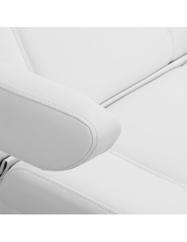 Poltrona cosmetica elettrica Azzurro Lux 3m bianca