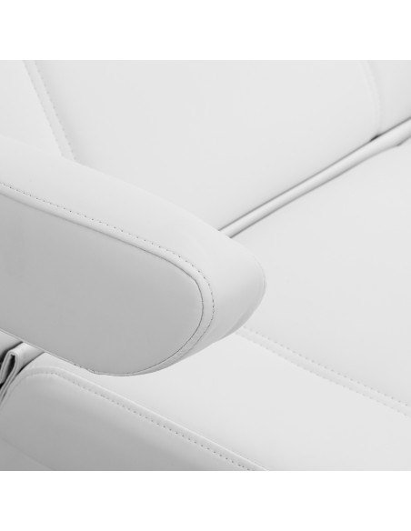 Poltrona cosmetica elettrica Azzurro Lux 3m bianca