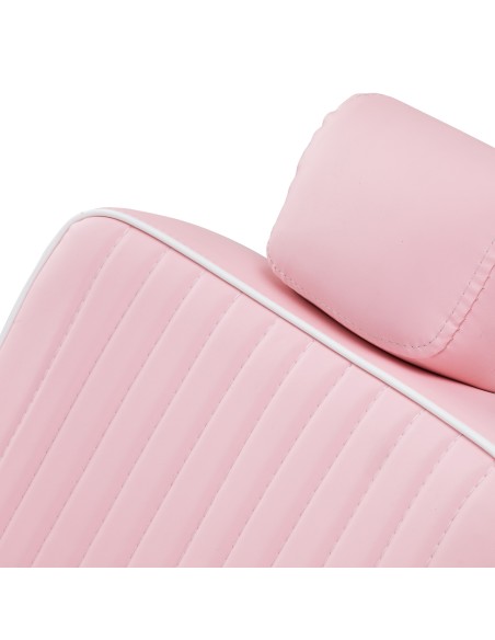 Gabbiano sedia da barbiere Visionerio rosa struttura cromate