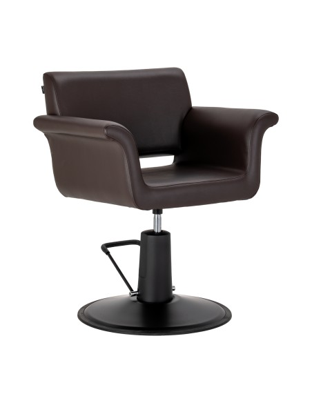 Gabbiano poltrona da parrucchiere Lucca Marrone