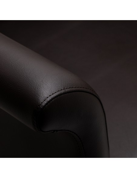 Gabbiano poltrona da parrucchiere Lucca Marrone