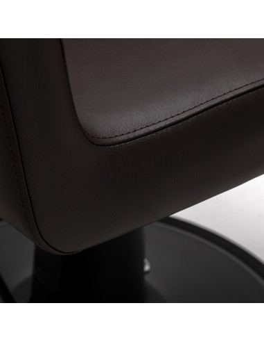 Gabbiano poltrona da parrucchiere Lucca Marrone