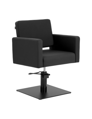 Gabbiano poltrona da parrucchiere Vitoria nero