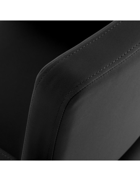 Gabbiano poltrona da parrucchiere Vitoria nero