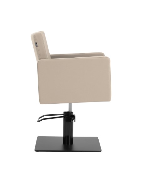 Gabbiano poltrona da parrucchiere Vitoria grigio-beige