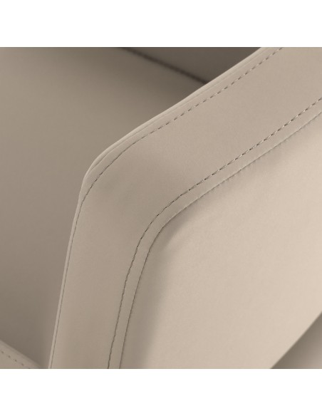 Gabbiano poltrona da parrucchiere Vitoria grigio-beige
