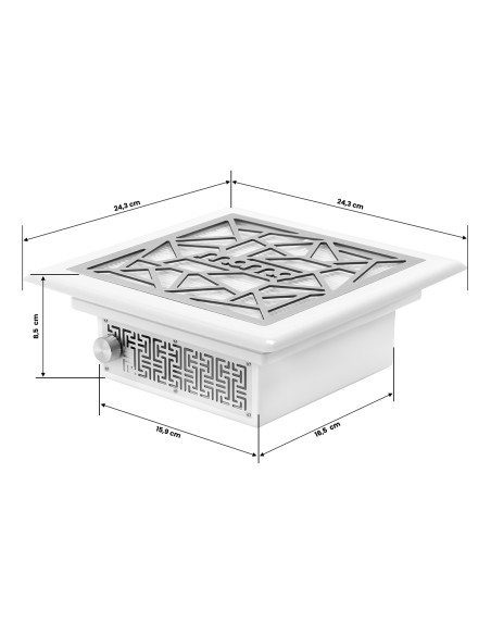 Assorbitore di polvere da incasso Momo J-404