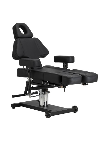 Poltrona per tatuaggi Pro Ink 605 regolazione fluida nera 