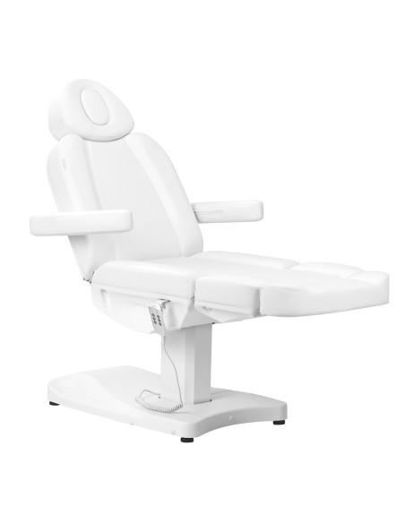 Azzurro 803D poltrona cosmetica elettrica a 3 motori bianca
