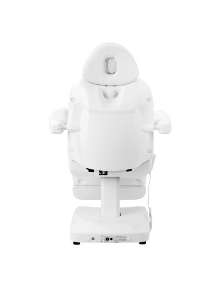Azzurro 803D poltrona cosmetica elettrica a 3 motori bianca