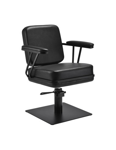 Gabbiano poltrona da parrucchiere Madrid nera...