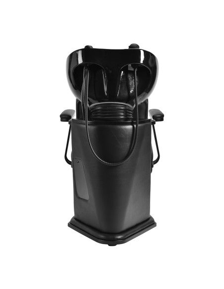 Gabbiano lavabo da parrucchiere Madrid nero